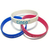 Branded Promotional SILK SCREEN PRINTED SILICON WRIST BAND Wrist Band From Concept Incentives.