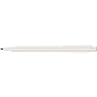 Branded Promotional SUPERSAVER EXTRA BALL PEN in White Pen From Concept Incentives.