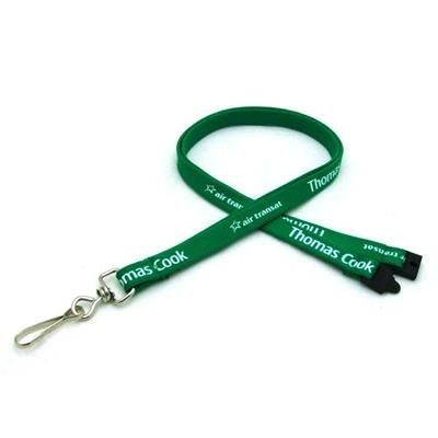 Branded Promotional 1 - 2 INCH SILKSCREENED TUBULAR LANYARD with Sew on Breakaway Lanyard From Concept Incentives.