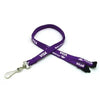 Branded Promotional 3 - 8 INCH SILKSCREENED TUBULAR LANYARD with Sew on Breakaway Lanyard From Concept Incentives.