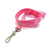 Branded Promotional BREAST CANCER AWARENESS SILKSCREENED TUBULAR LANYARD Lanyard From Concept Incentives.