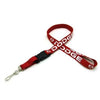 Branded Promotional 5 - 8 INCH SILKSCREENED TUBULAR LANYARD with Detachable Buckle Lanyard From Concept Incentives.