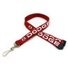 Branded Promotional 5 - 8 INCH SILKSCREENED TUBULAR LANYARD with Sew on Breakaway Lanyard From Concept Incentives.