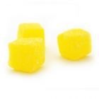 Branded Promotional PINEAPPLE CUBE HARD BOILED SWEET BAG Sweets From Concept Incentives.