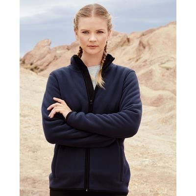 Branded Promotional STEDMAN ACTIVE LADIES TEDDY FLEECE JACKET Fleece From Concept Incentives.