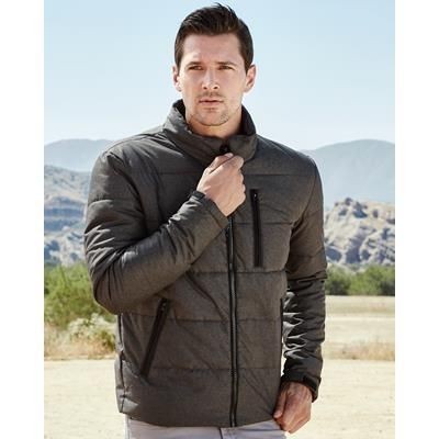 Branded Promotional ACTIVE BY STEDMAN MENS URBAN PADDED JACKET Jacket From Concept Incentives.