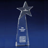 Branded Promotional CRYSTAL GLASS STARBURST AWARD OR TROPHY AWARD Award From Concept Incentives.