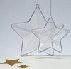 Branded Promotional PROMOTIONAL PERSPEX STAR BAUBLE Bauble From Concept Incentives.
