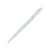 Branded Promotional SUPERSAVER TWIST FROST BALL PEN in White Pen From Concept Incentives.