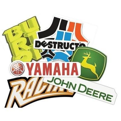 Branded Promotional 1 TO 2 SQUARE INCH STICKER Sticker From Concept Incentives.