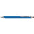 Branded Promotional STRATUS ALUMINIUM METAL BALL PEN in Blue & Silver Pen From Concept Incentives.