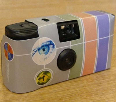 Branded Promotional DISPOSABLE NON FLASH CAMERA Camera From Concept Incentives.