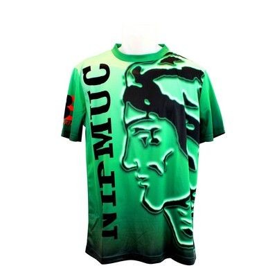 Branded Promotional SUBLIMATED SHORT SLEEVE JERSEY Tee Shirt From Concept Incentives.