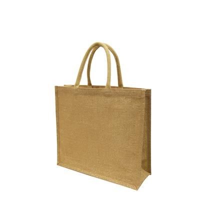 Branded Promotional SUNGURU LAMINATED JUTE BAG Bag From Concept Incentives.