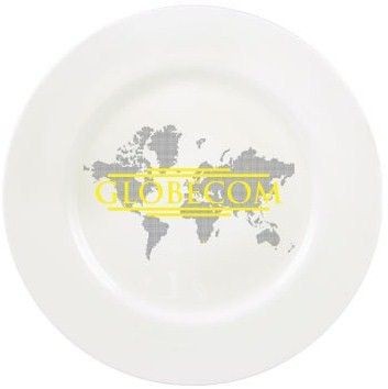 Branded Promotional SUSSEX BONE CHINA PLATE Plate From Concept Incentives.