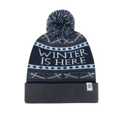 Branded Promotional ACRYLIC PULL UP BEANIE with Bobble Hat From Concept Incentives.