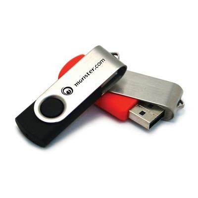 Branded Promotional SWING DRIVE USB STICK Memory Stick USB From Concept Incentives.