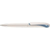 Branded Promotional SWAN BALL PEN in Light Blue Pen From Concept Incentives.