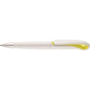 Branded Promotional SWAN BALL PEN in Yellow Pen From Concept Incentives.