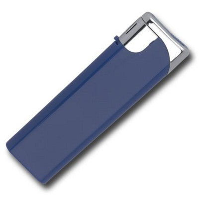 Branded Promotional SWISH LIGHTER in Blue Lighter From Concept Incentives.