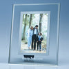 Branded Promotional CLEAR TRANSPARENT FRAME with Mirror Inlay for 4x6 Inch Photo Photo Frame From Concept Incentives.