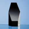 Branded Promotional ONYX BLACK OPTICAL GLASS HEXAGON AWARD Award From Concept Incentives.