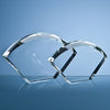 Branded Promotional OPTICAL CRYSTAL BEVELLED ARCH AWARD Award From Concept Incentives.