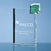 Branded Promotional 17CM OPTIC SINGLE LEAF ECO EXCELLENCE AWARD Award From Concept Incentives.