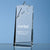 Branded Promotional 18CM OPTICAL CRYSTAL STAR RECTANGULAR AWARD Award From Concept Incentives.
