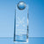 Branded Promotional 21CM OPTICAL CRYSTAL GOLF BALL RECTANGULAR AWARD Award From Concept Incentives.