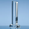 Branded Promotional OPTICAL CRYSTAL OVAL COLUMN AWARD Award From Concept Incentives.