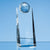 Branded Promotional 18CM OPTICAL CRYSTAL GOLF BALL RECTANGULAR AWARD Award From Concept Incentives.