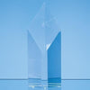 Branded Promotional 23CM CRYSTAL NARROW DIAMOND AWARD Award From Concept Incentives.