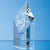 Branded Promotional 25CM CRYSTAL NARROW DIAMOND AWARD Award From Concept Incentives.