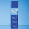 Branded Promotional 24CM CLEAR TRANSPARENT & COBALT BLUE OPTICAL CRYSTAL SQUARE COLUMN AWARD Award From Concept Incentives.