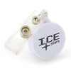 Branded Promotional FLAT SKI PASS HOLDER Pull Reel Pass Holder From Concept Incentives.