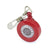 Branded Promotional DOMED SKI PASS HOLDER Pull Reel Pass Holder From Concept Incentives.