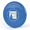 Branded Promotional FLYING ROUND DISC in Blue Frisbee From Concept Incentives.