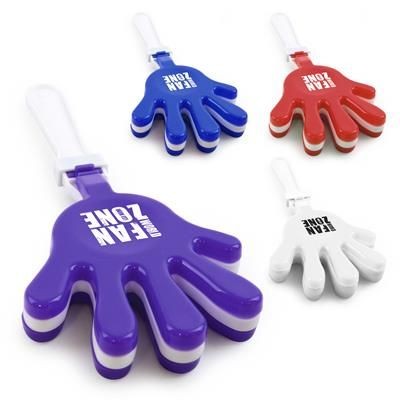 Branded Promotional SMALL HAND CLAPPER Noise Maker From Concept Incentives.