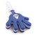 Branded Promotional LARGE HAND CLAPPER in Blue Noise Maker From Concept Incentives.