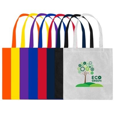 Branded Promotional TABLEY NON WOVEN SHOPPER TOTE BAG FOR LIFE with Long Handles Bag From Concept Incentives.