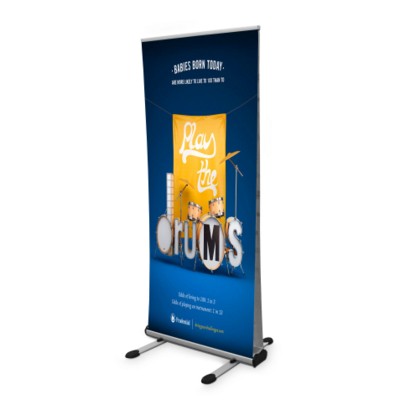 Branded Promotional THUNDER BANNER Banner From Concept Incentives.