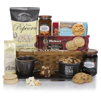 Branded Promotional THE HIGHLAND HAMPER Hamper From Concept Incentives.