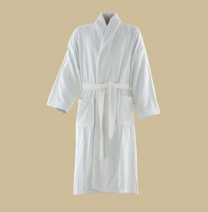 Branded Promotional TOWEL CITY LUXURY SHAWL COLLAR BATHROBE Bathrobe From Concept Incentives.