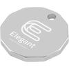 Branded Promotional ENGRAVED TROLLEY COIN in Silver Keyring From Concept Incentives.