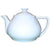 Branded Promotional 16OZ TEA POT in White Tea Pot From Concept Incentives.
