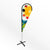 Branded Promotional LARGE TEAR DROP FEATHER FLAG BANNER with Cross Base Feather Flag From Concept Incentives.