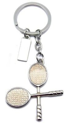 Branded Promotional TENNIS THEME KEYRING Keyring From Concept Incentives.