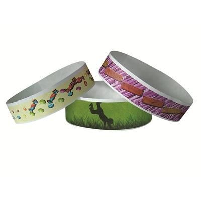 Branded Promotional TYVEK WRISTBANDS Wrist Band From Concept Incentives.