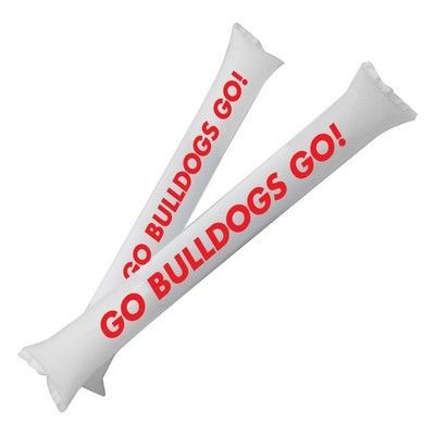 Branded Promotional SPOT COLOUR THUNDER STICK with LED Light Noise Maker From Concept Incentives.